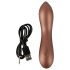 Sorriso - Mini Vibrador Flexível para Ponto G (bronze)