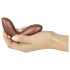 Sorriso - Mini Vibrador Flexível para Ponto G (bronze)