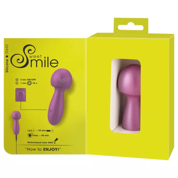 Sweet Smile - Mini Varinha Flexível (rosa)