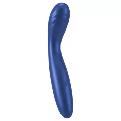 Smile - vibrador flexível ponto G - silicone azul