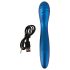 Smile - Vibrador flexível Ponto G (azul)