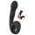 Veludo Preto - Vibrador ponto G e P (preto)