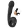 Black Velvets - vibrador ponto G e ponto P - silicone preto