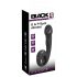 Veludo Preto - Vibrador ponto G e P (preto)