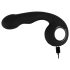 Veludo Preto - Vibrador ponto G e P (preto)