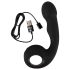 Veludo Preto - Vibrador ponto G e P (preto)