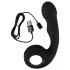 Black Velvets - vibrador ponto G e ponto P - silicone preto