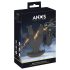 ANOS - Vibrador anal duplo (preto)