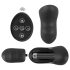ANOS - Vibrador anal duplo (preto)