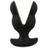 ANOS - Vibrador anal duplo (preto)