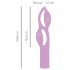 You2Toys Fabulous - Vibrador duplo recarregável (roxo)