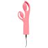 You2Toys Fabulous - vibrador com clitóris (rosa)