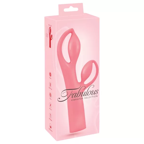 You2Toys Fabulous - vibrador rabbit recarregável com estimulador clitoriano