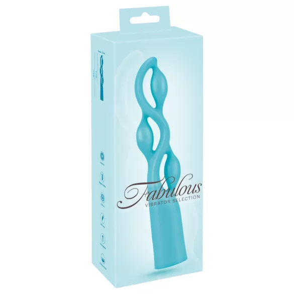 You2Toys Fabulous - vibrador recarregável 3 motores - silicone azul