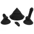 The Cowgirl Cone - máquina de sexo inteligente com vários acessórios (preto)