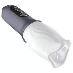   LUX Active First Class - masturbador masculino rotativo - branco/cinza