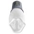 LUX Active First Class - Masturbador com Cabeça Rotativa (branco-cinza)