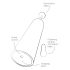 ROMP Pop - mini vibrador clitoriano (vermelho)