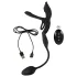 Couples Choice - anel peniano vibratório multifunção - silicone preto