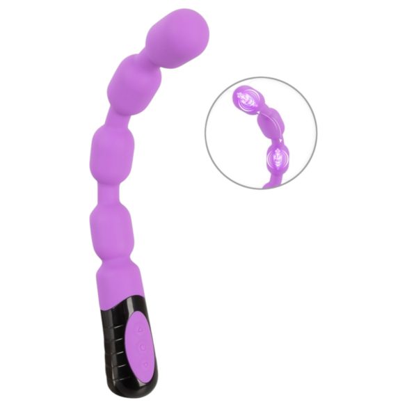 You2Toys - Vibrador de Pontos G e P com Pérolas (Roxo)