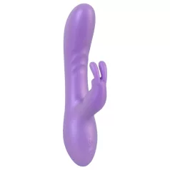   Smile - vibrador com estimulador de clitóris - silicone lilás