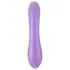 Smile - vibrador com estimulador de clitóris - silicone lilás