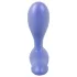 Smile - plug anal vibratório - silicone azul