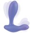 Sorriso - plug anal vibratório (azul)