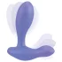 Smile - plug anal vibratório - silicone azul
