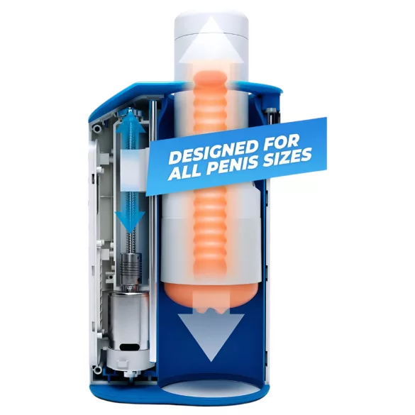Autoblow A.I. Ultra - masturbador boca elétrica - branco
