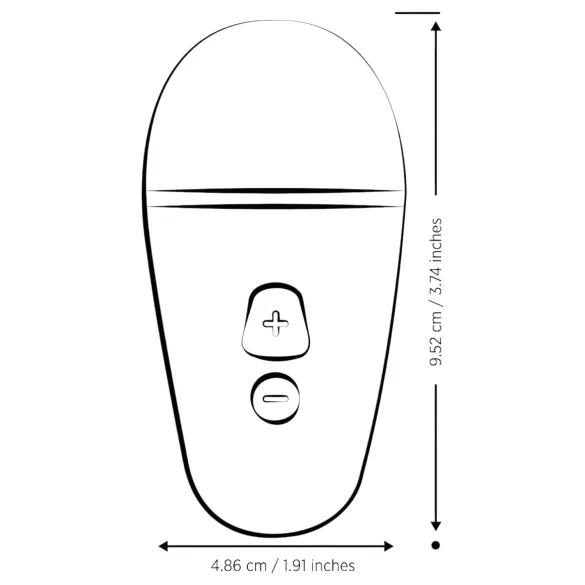 ROMP Free X - vibrador clitóris sucção recarregável - lilás