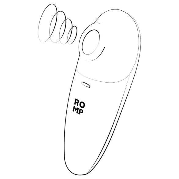 ROMP Switch X - sugador clitóris com ondas de ar - pêssego