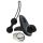 Conjunto Womanizer Desire Blooms - 3 pçs (preto)