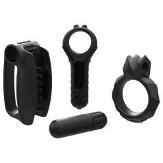   Conjunto Bathmate Vibe Endurance - Masturbador e Anel Peniano (preto)