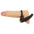 Rebel - Anel Peniano e Vibrador de Escroto (preto)