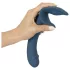 You2Toys - vibrador com cinta conjunto - silicone preto azul