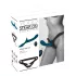 You2Toys - vibrador com cinta conjunto - silicone preto azul