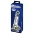 Crystal - Vibrador com ventosa (transparente)