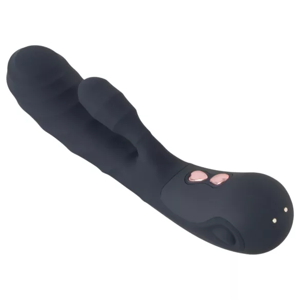 You2Toys - Oh! Rabbit vibrador com estimulador de clitóris (preto)