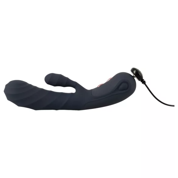 You2Toys - Oh! Rabbit vibrador com estimulador de clitóris (preto)