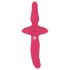 Escolha do Casal - Vibrador e Plug Anal 2 em 1 (Rosa)
