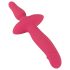 Escolha do Casal - Vibrador e Plug Anal 2 em 1 (Rosa)