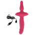 Escolha do Casal - Vibrador e Plug Anal 2 em 1 (Rosa)