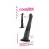 Escolha do Casal - Vibrador Ponto G e P (Preto)