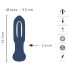 ANOS - vibrador anal com língua (azul)