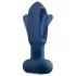 ANOS - vibrador anal com língua - silicone azul