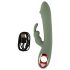 You2Toys - Vibrador verde com braço estimulante