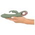 You2Toys - Vibrador verde com braço estimulante