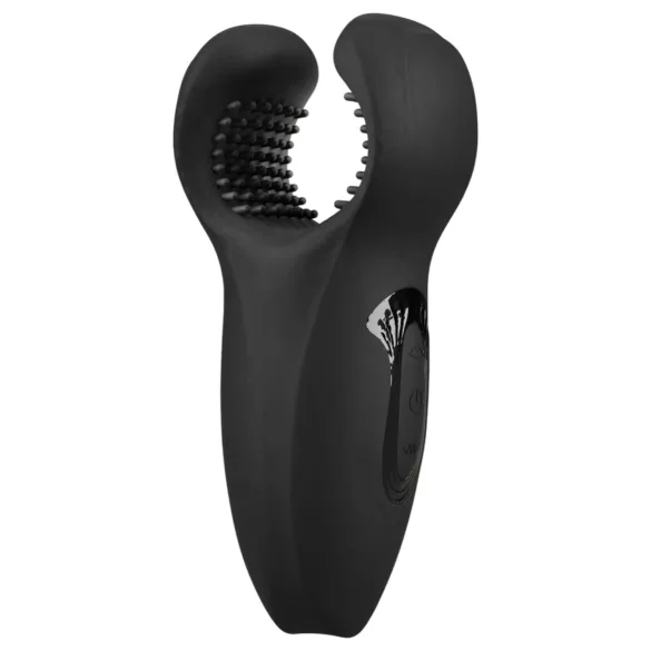 Rebel - vibrador para gland com braço móvel e vibração (preto)