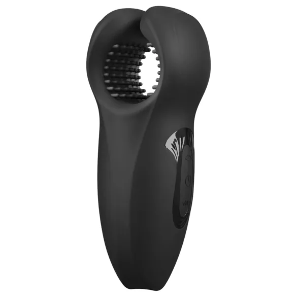Rebel - vibrador para gland com braço móvel e vibração (preto)